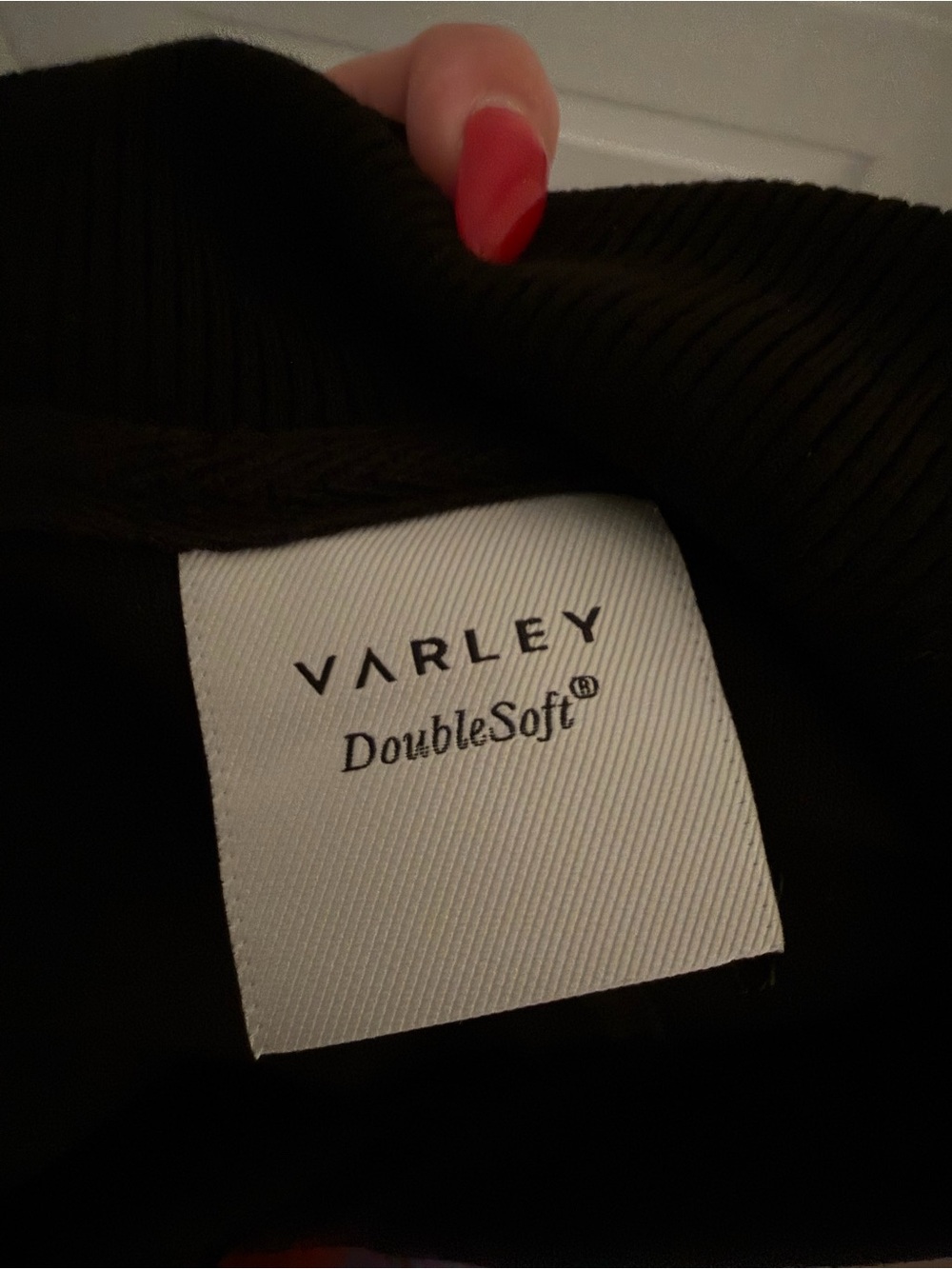 Varley DoubleSoft Black Zip Front Romper Small Sleeveless Collared Athleisure - Picture 8 of 9